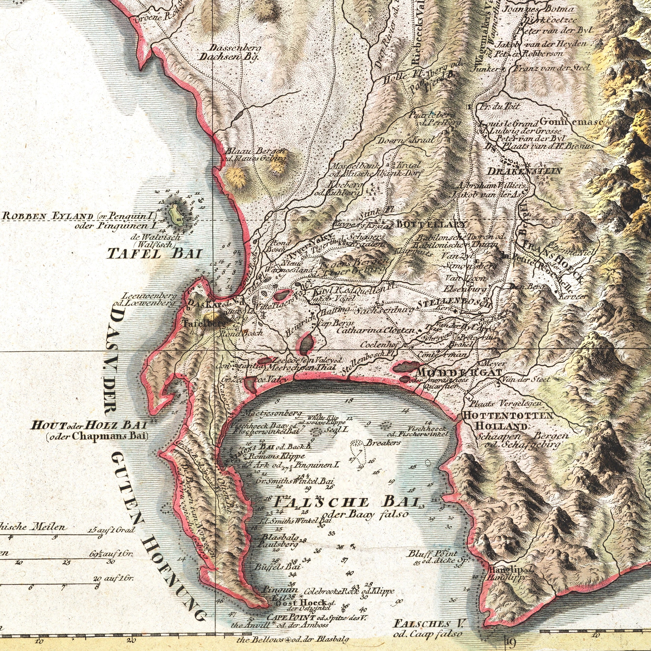 Old Cape of Good Hope Maps