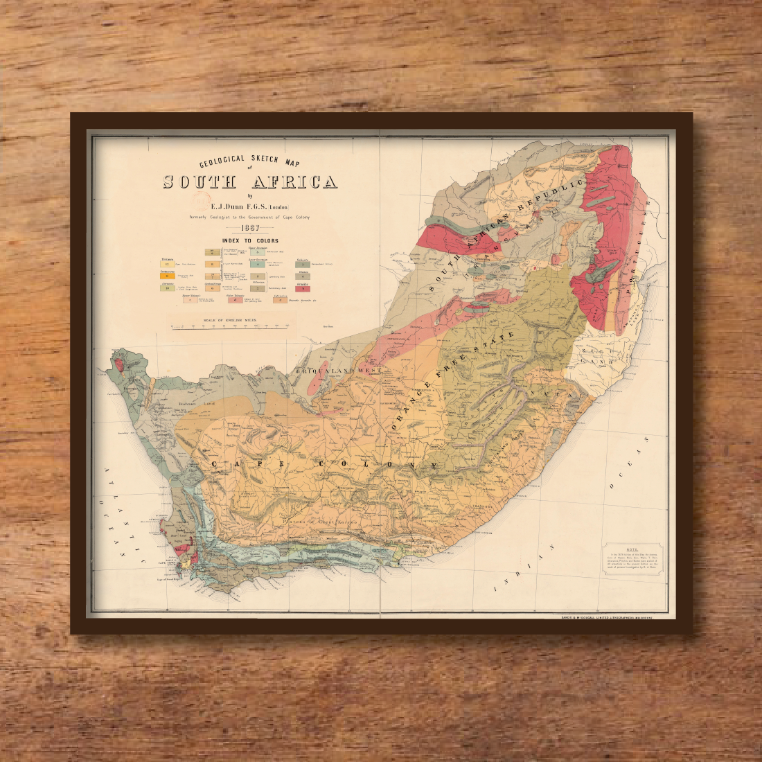 Geological & Natural Maps