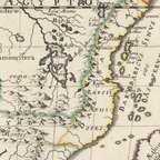 1650 Map of Africa by Nicolas Sanson