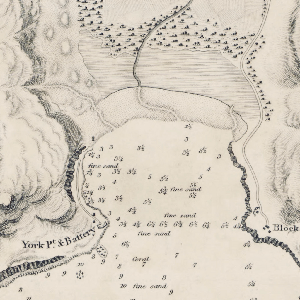 1822 Admiralty Chart (No 635) of Hout Bay