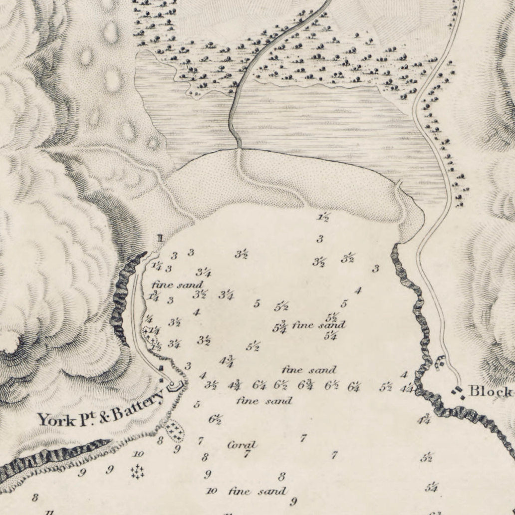 1822 Admiralty Chart (No 635) of Hout Bay
