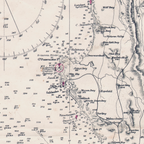 1867 Admiralty Chart (No 2095) of the Cape of Good Hope