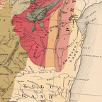 1887 Geological Map of South Africa by Edward Dunn