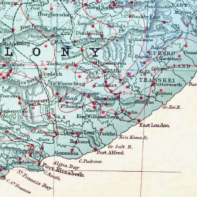 1894 SA Rainfall - December & July