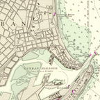 1960 Admiralty Chart (No 577) of the Approaches to Durban