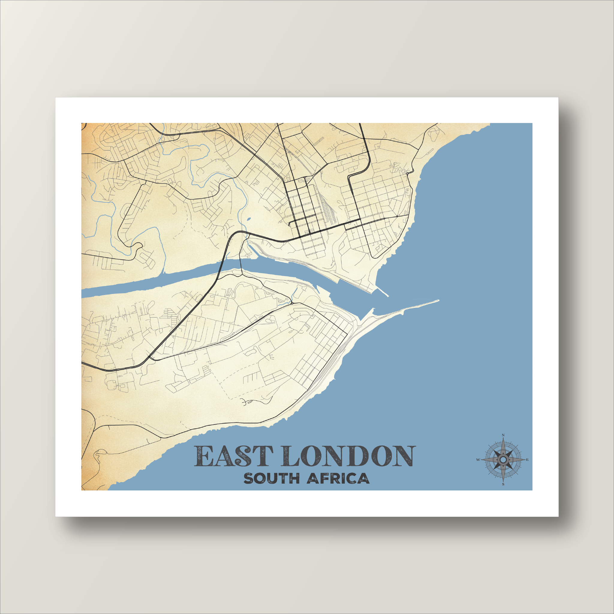 East London Harbour | Bay Blue