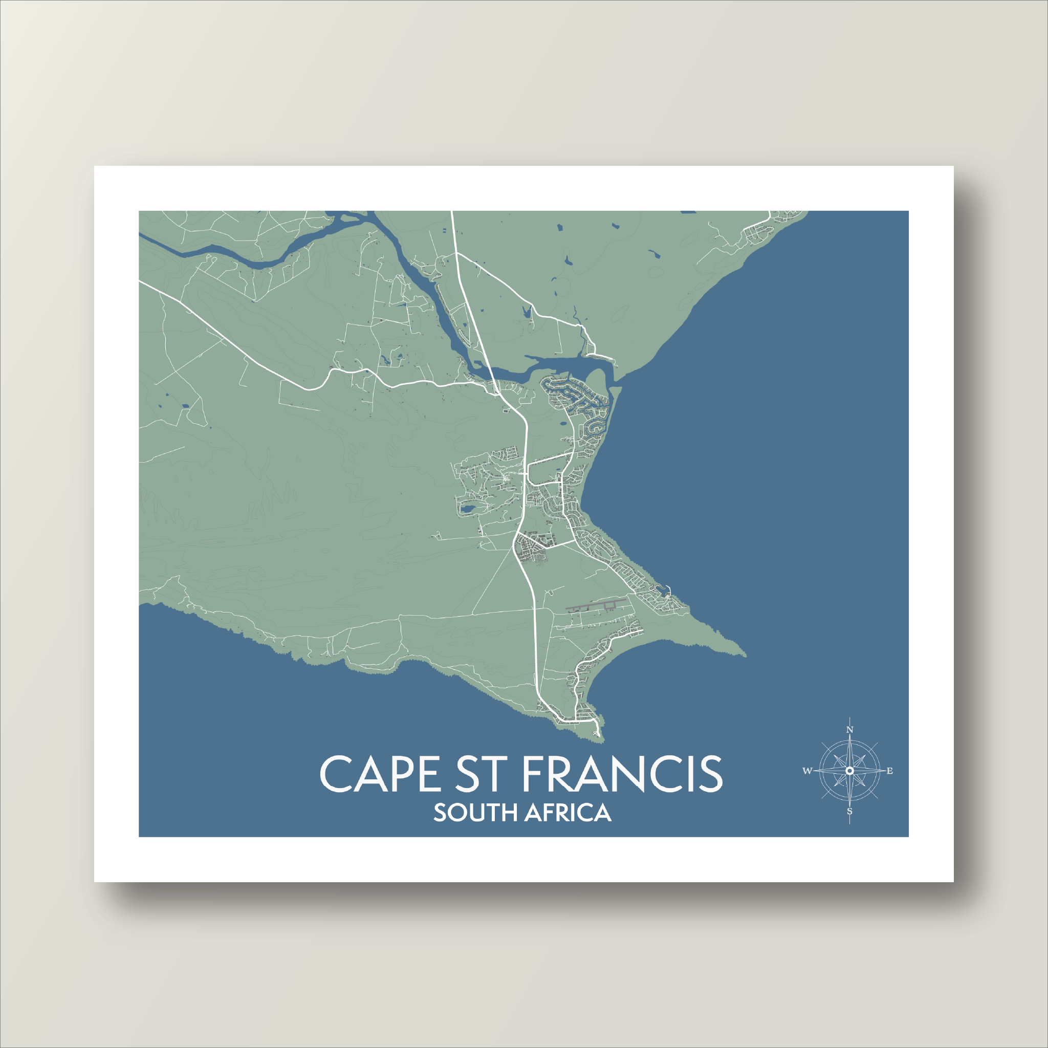 Cape St Francis | Aloe Green & Blue