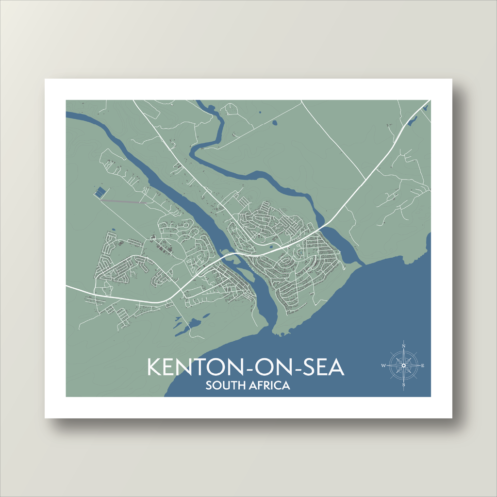 Kenton-on-Sea | Aloe Green & Blue