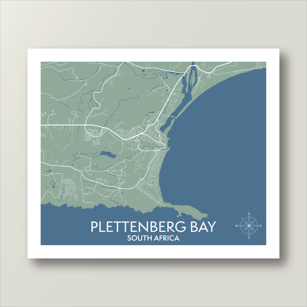 Plettenberg Bay | Aloe Green & Blue