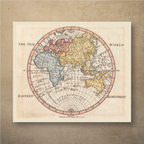 1798 Map of the Old World (Eastern Hemisphere) by William Faden