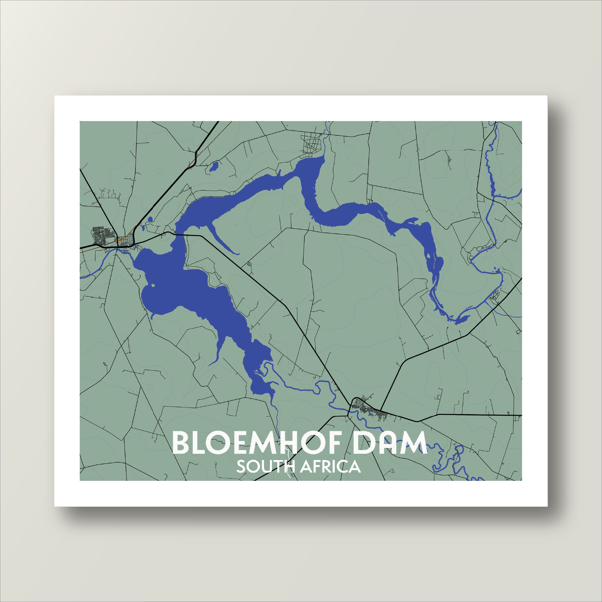 Bloemhof Dam | Aloe Green & Blue