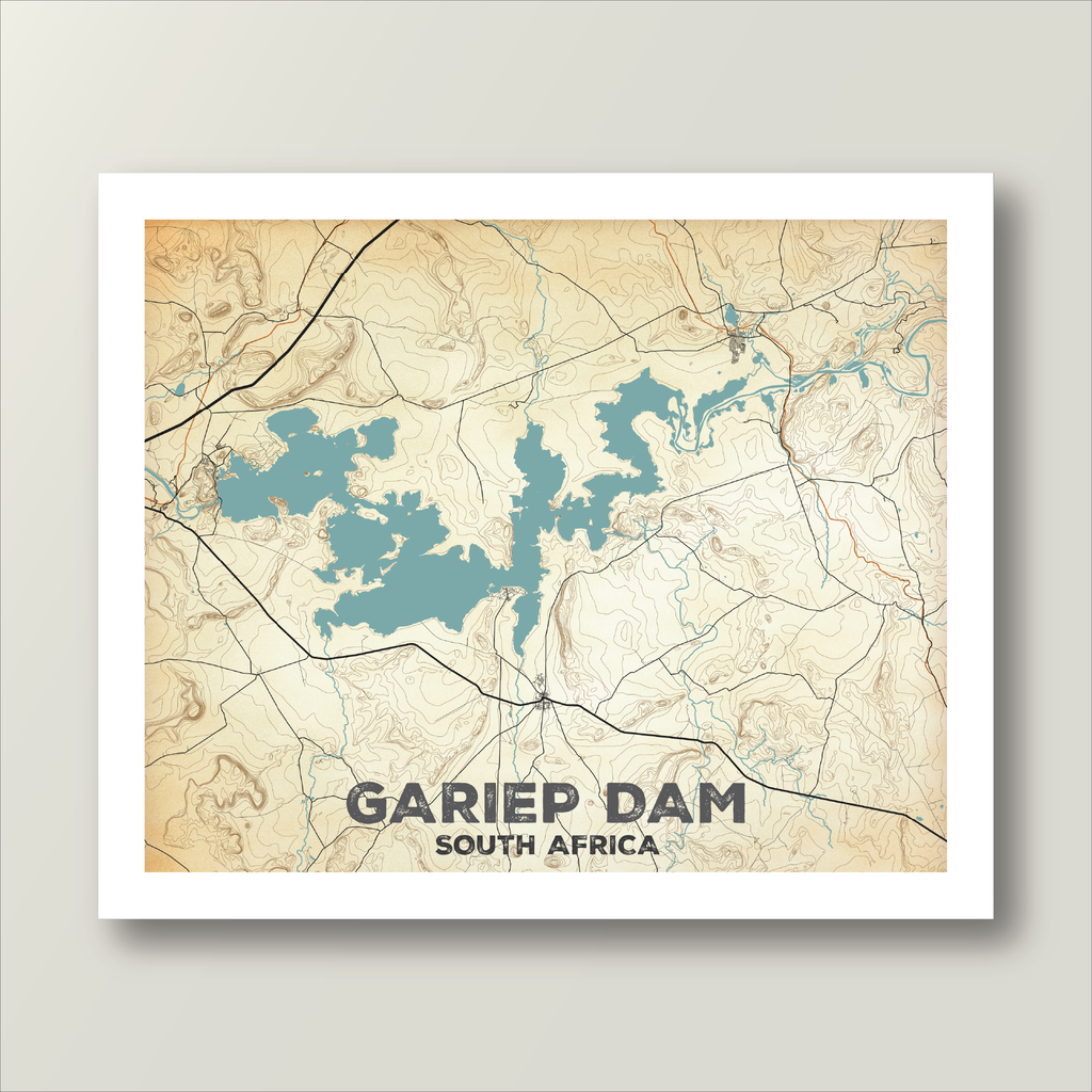 Gariep Dam | Antique Patina