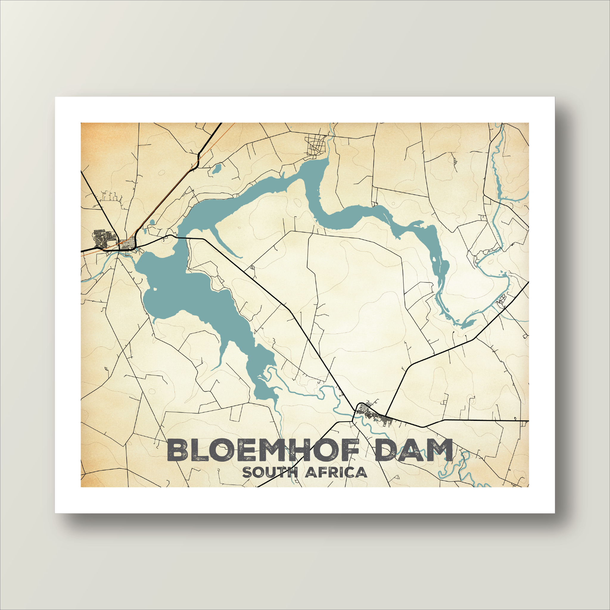 Bloemhof Dam | Antique Patina