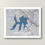 Midmar Dam | Grey & Blue
