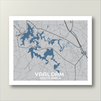 Vaal Dam | Grey & Blue