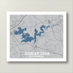 Gariep Dam | Grey & Blue