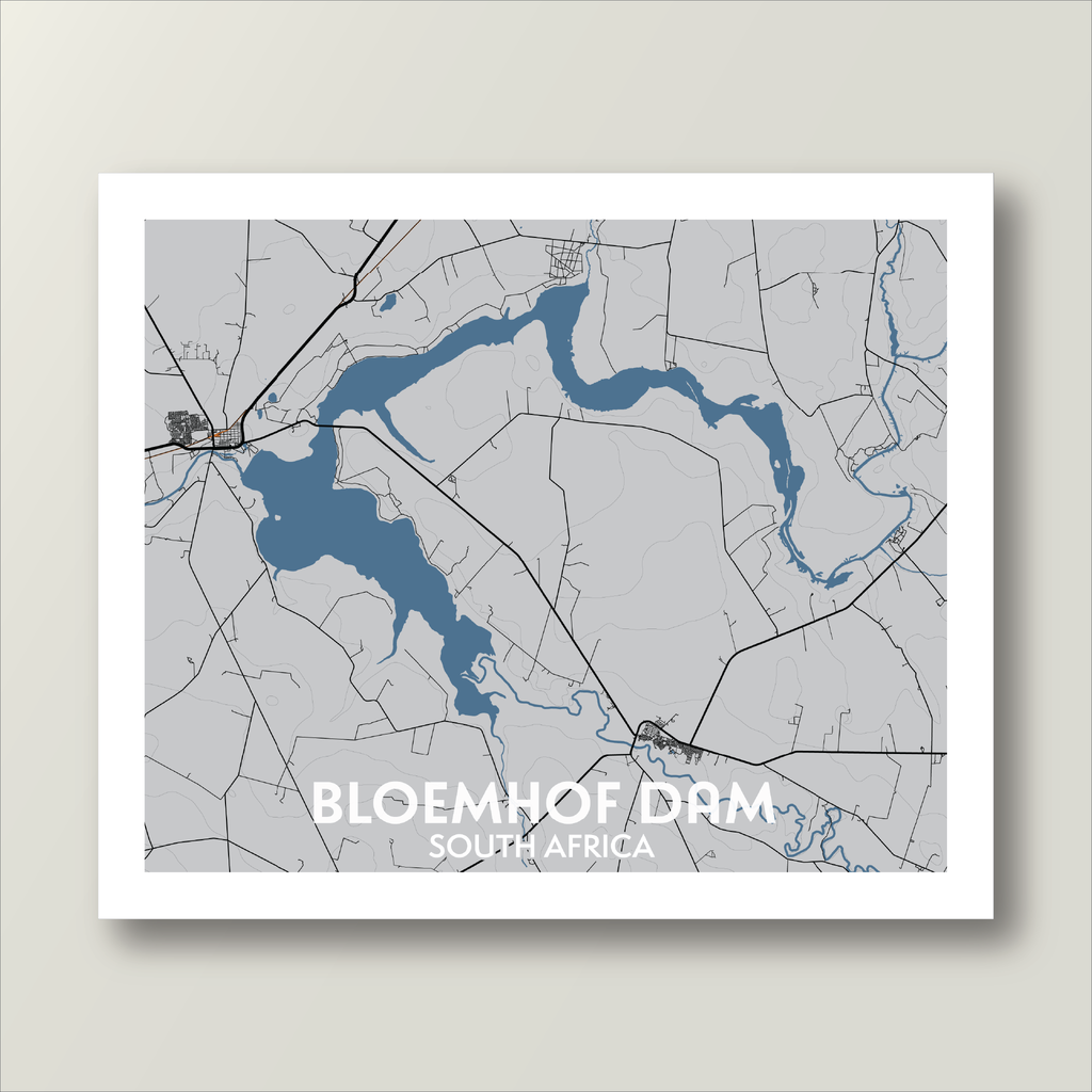 Bloemhof Dam | Grey & Blue