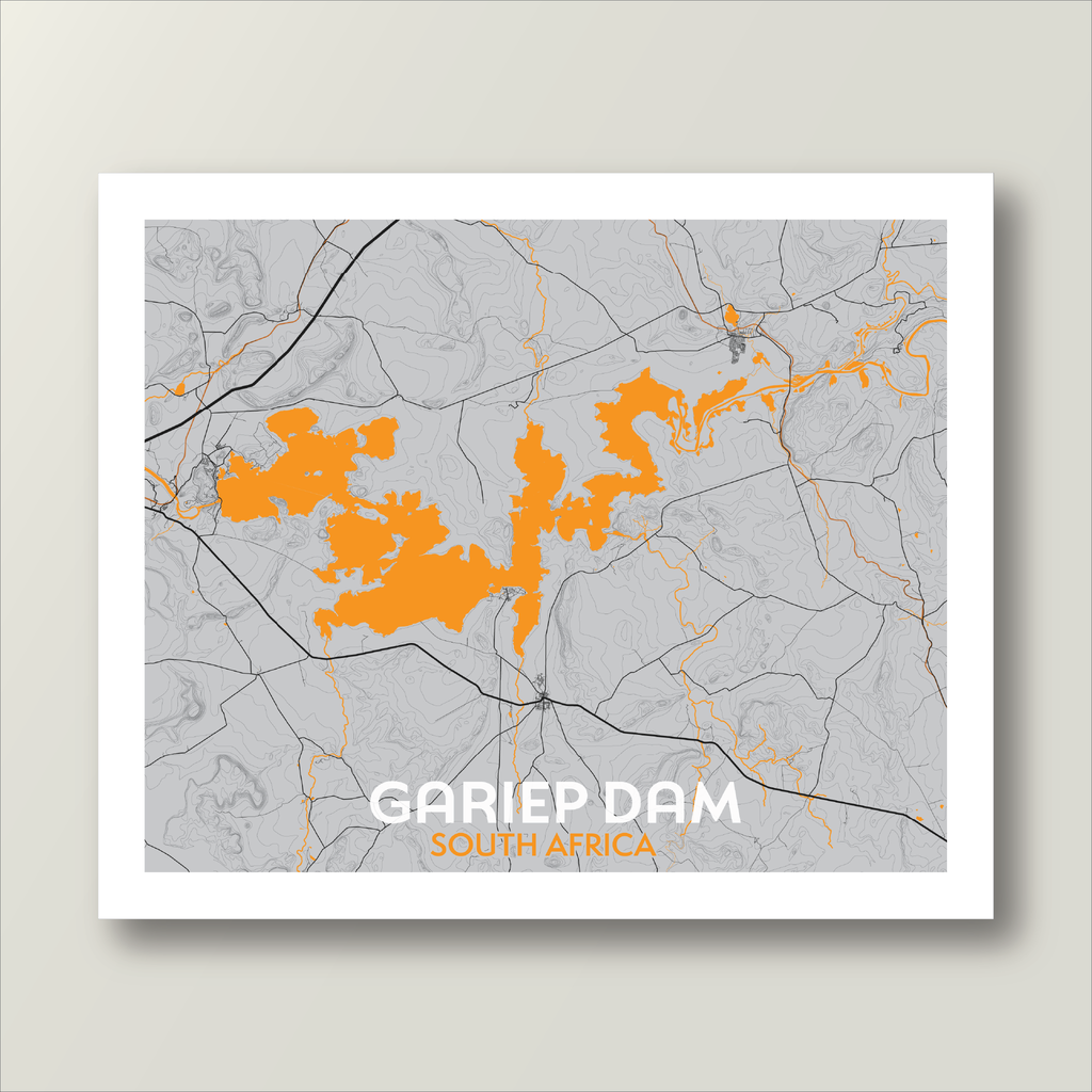 Gariep Dam | Grey & Bright