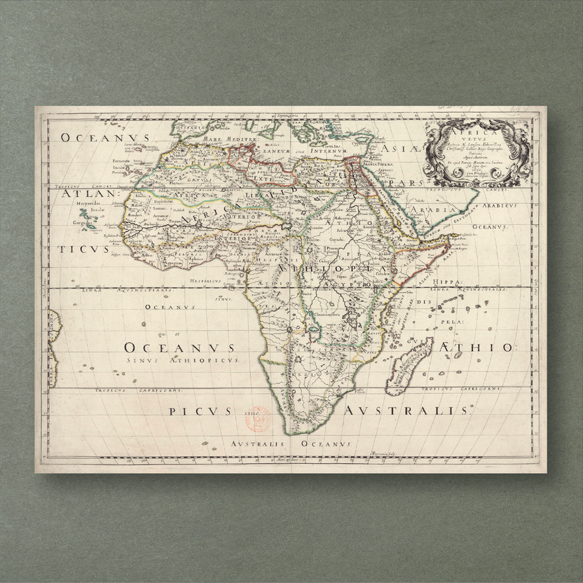 Our complete Old Map Collection – Africa Map Art