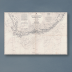 1867 Admiralty Chart (No 2095) of the Cape of Good Hope