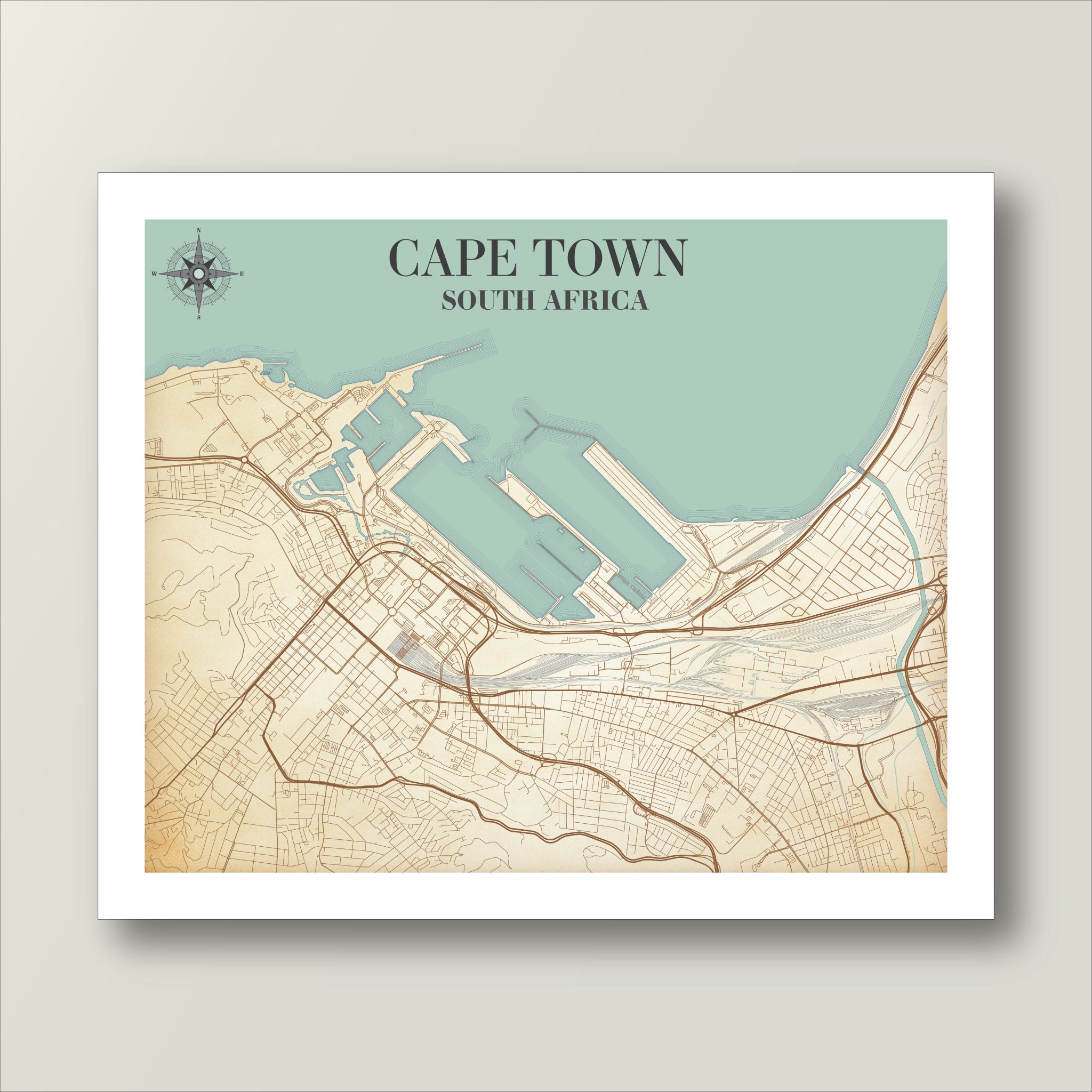 Cape Town Harbour | Antique