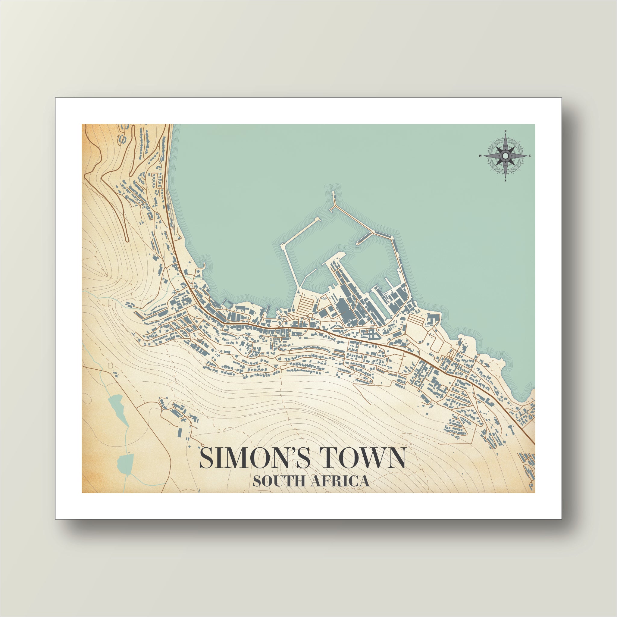 Simon's Town Harbour | Antique