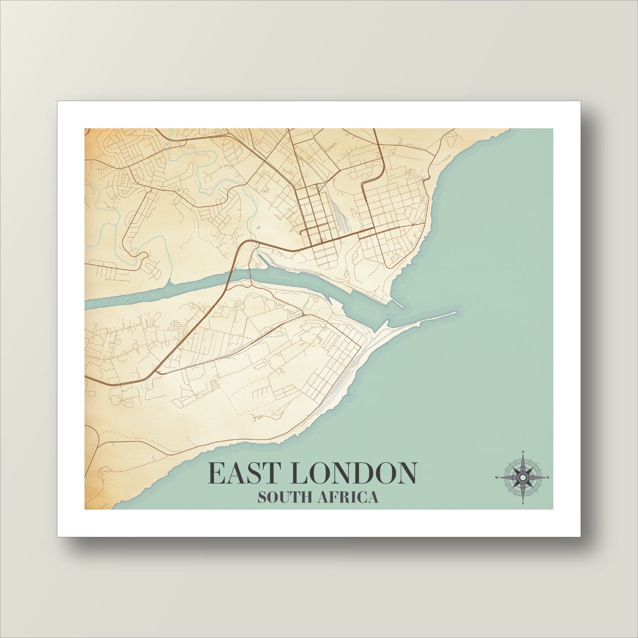 East London Harbour | Antique