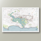 Knysna Large Map | Classic