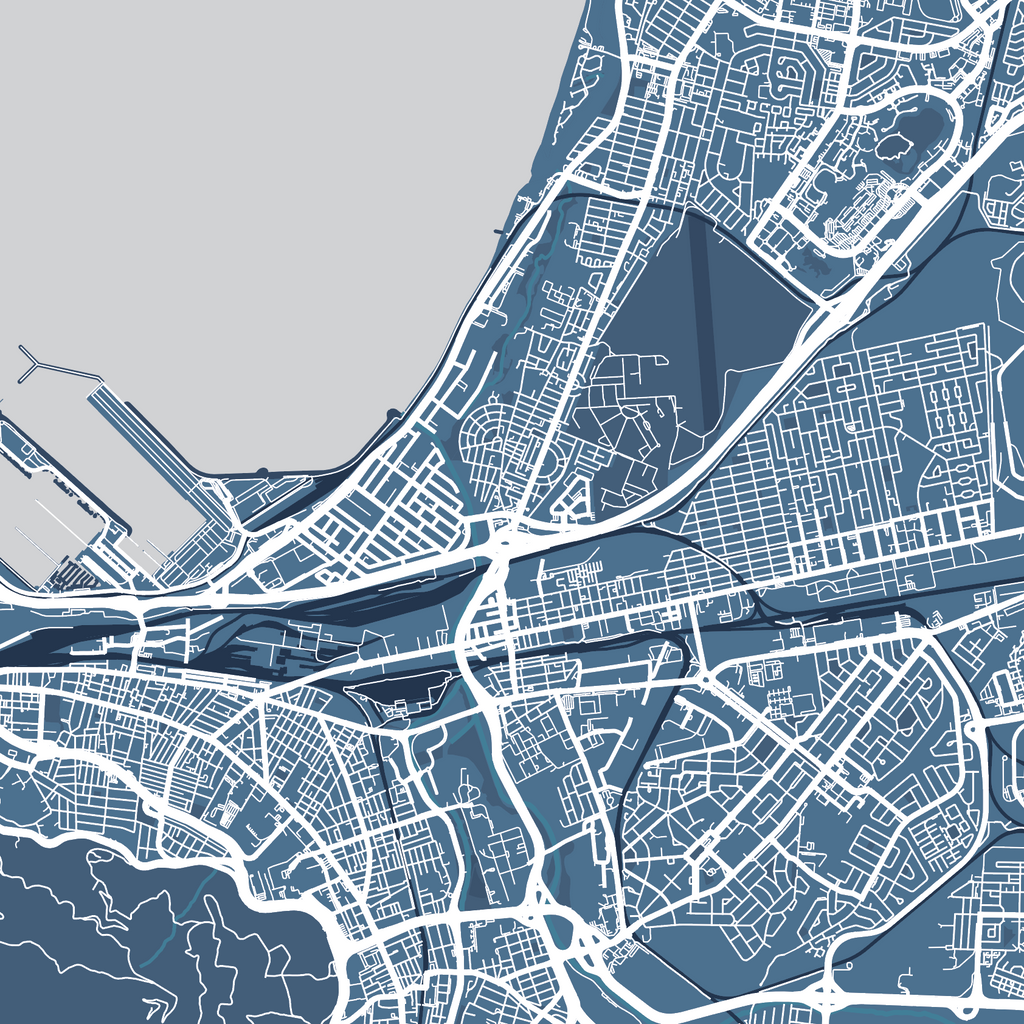 Cape Peninsula & Robben Island | Blue & White