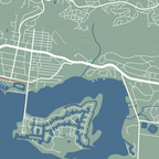 Plettenberg Bay | Aloe Green & Blue