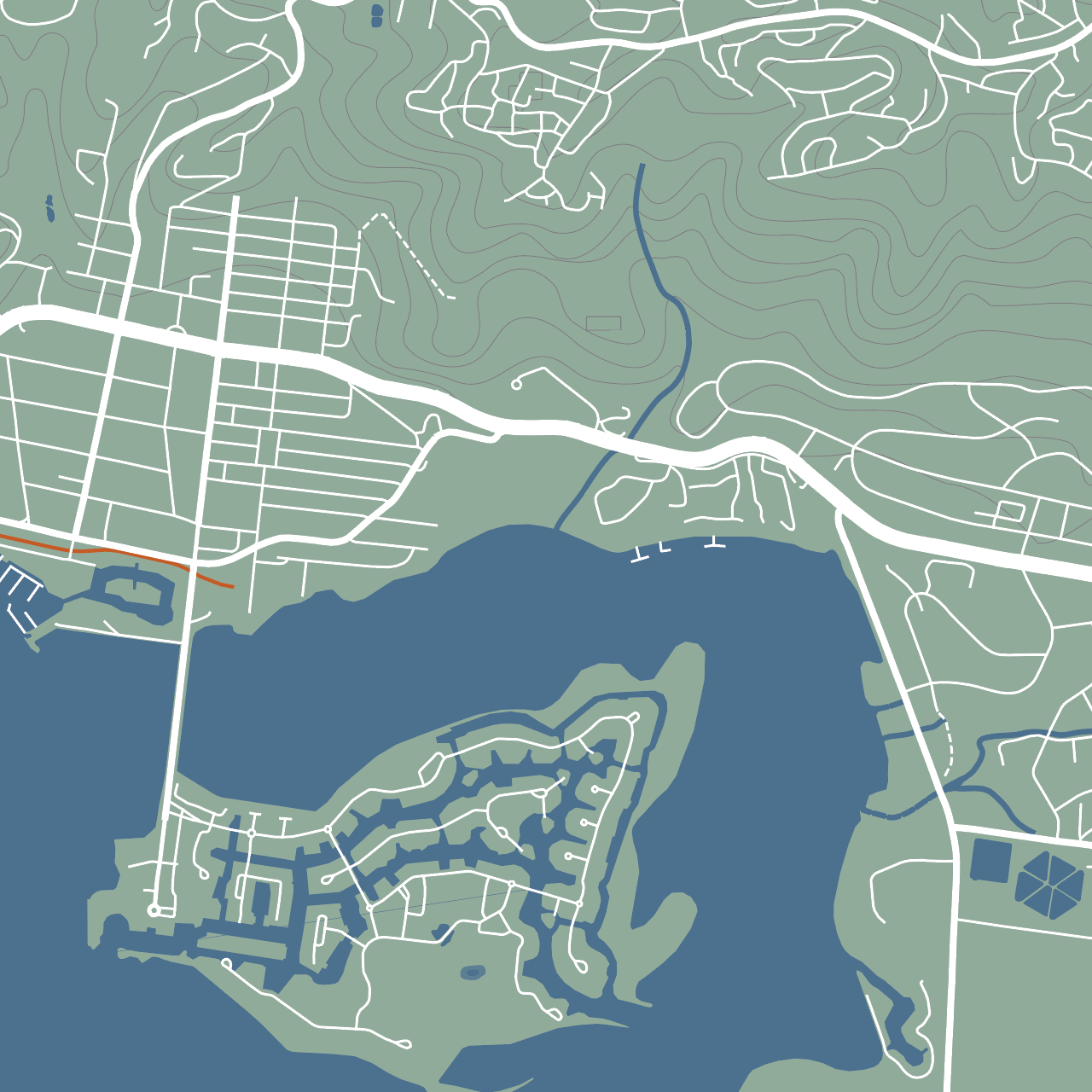 Mossel Bay | Aloe Green & Blue