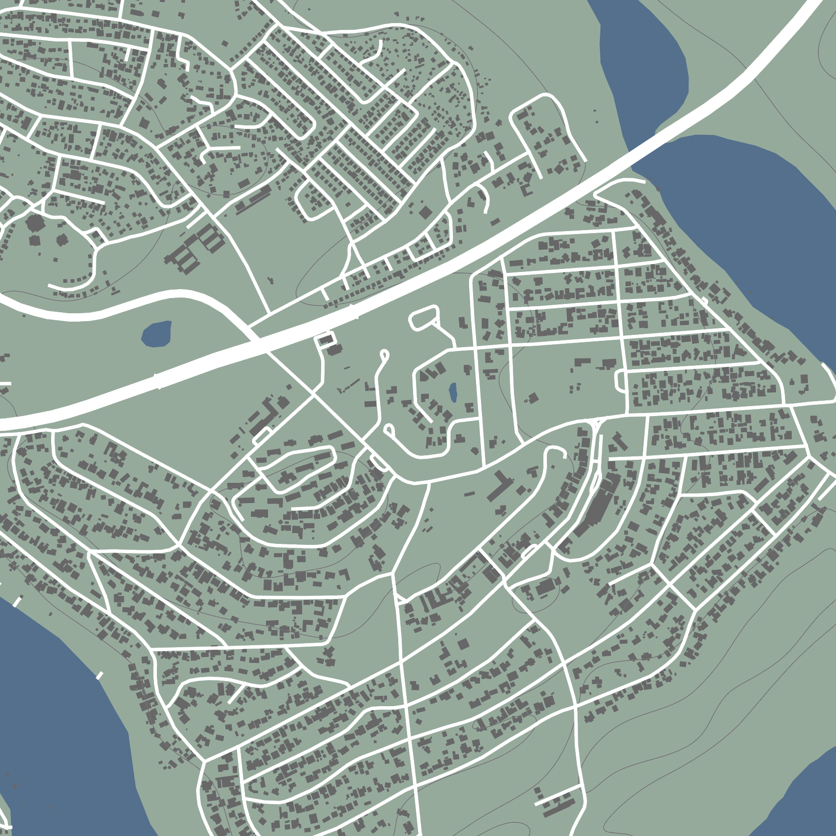 Kenton-on-Sea | Aloe Green & Blue