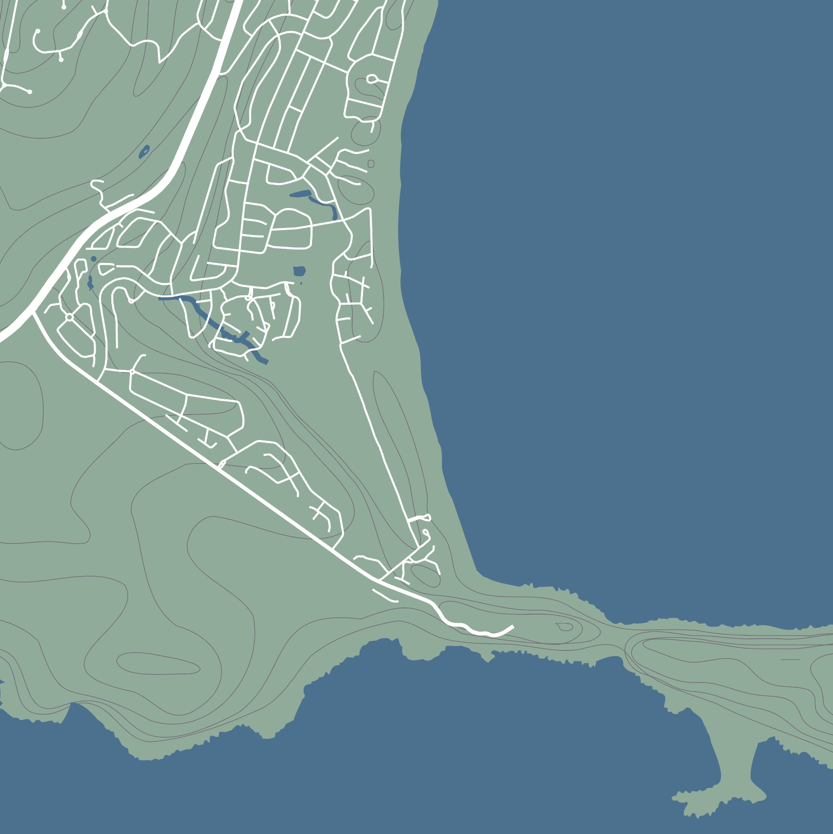 Plettenberg Bay | Aloe Green & Blue