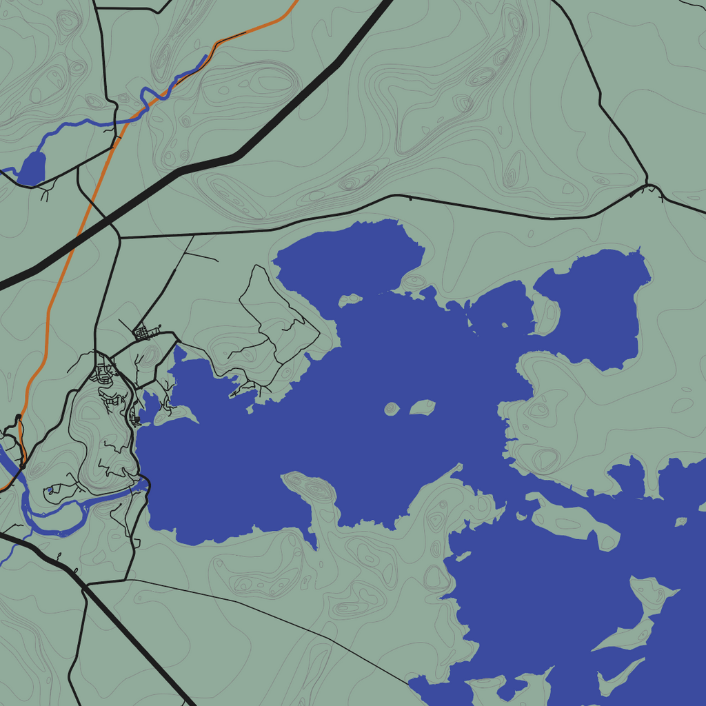 Gariep Dam | Aloe Green & Blue