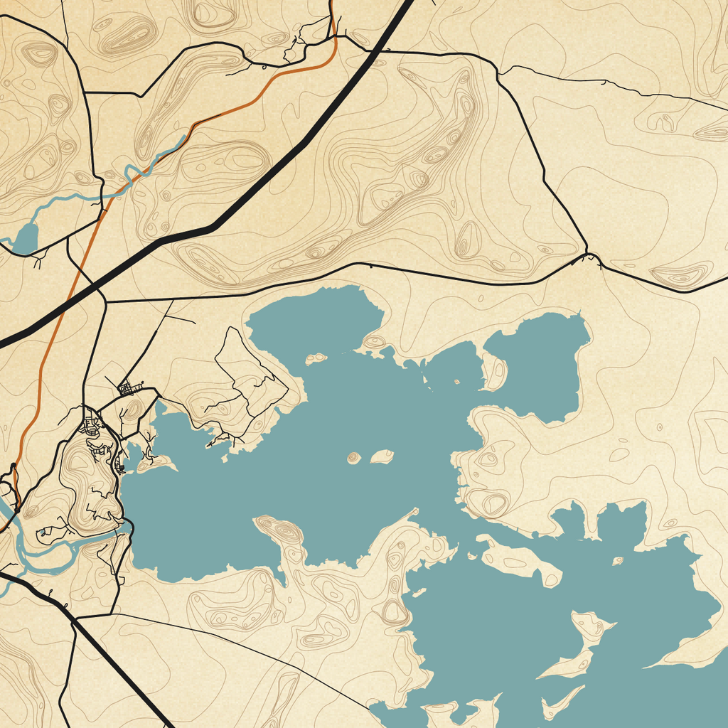 Gariep Dam | Antique Patina