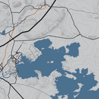 Gariep Dam | Grey & Blue