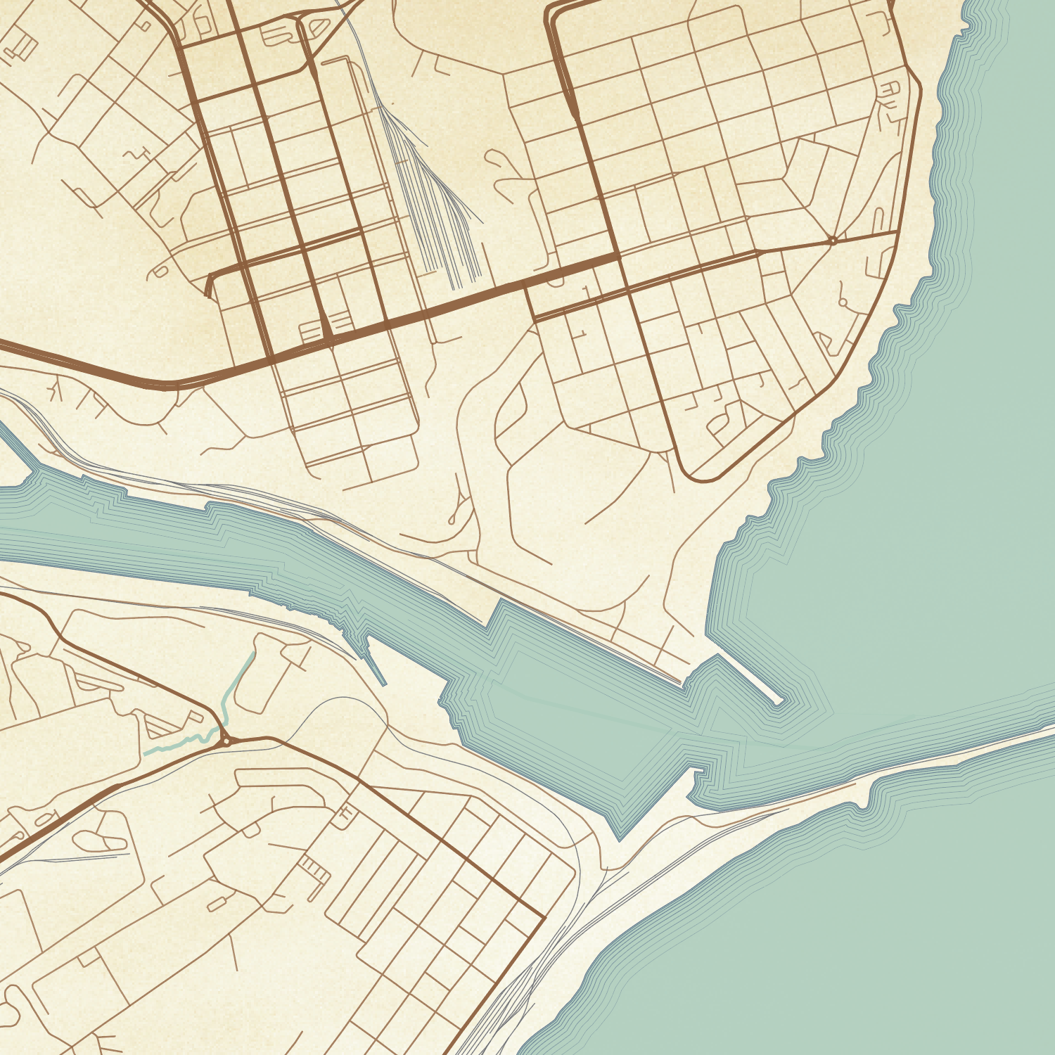 East London Harbour | Antique