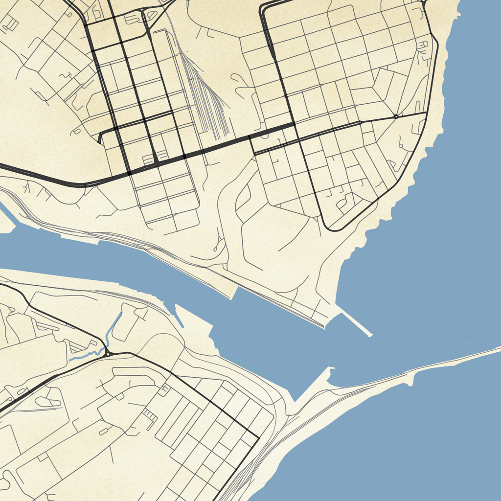 East London Harbour | Bay Blue