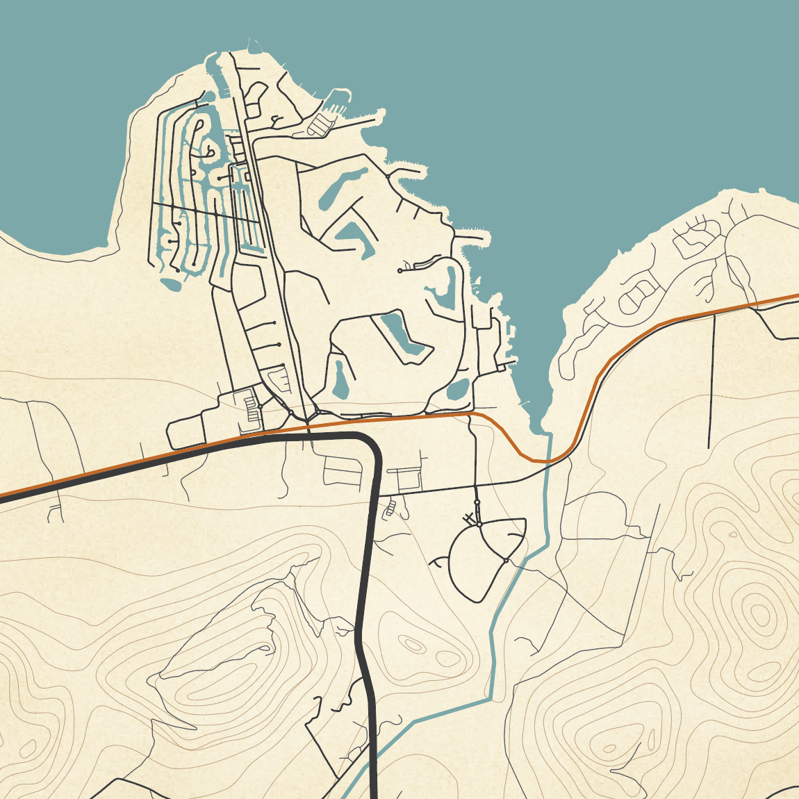 Hartbeespoort Dam | Antique Patina