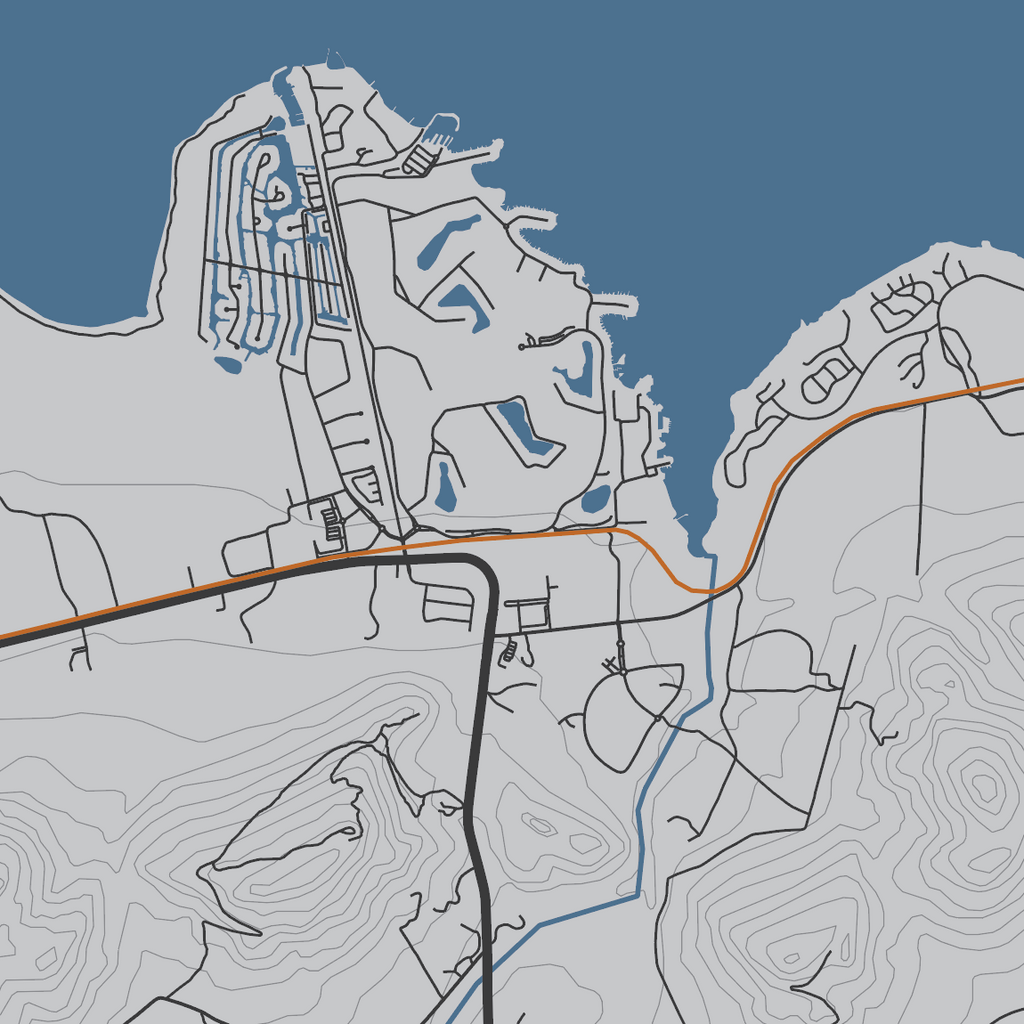 Hartbeespoort Dam | Grey & Blue