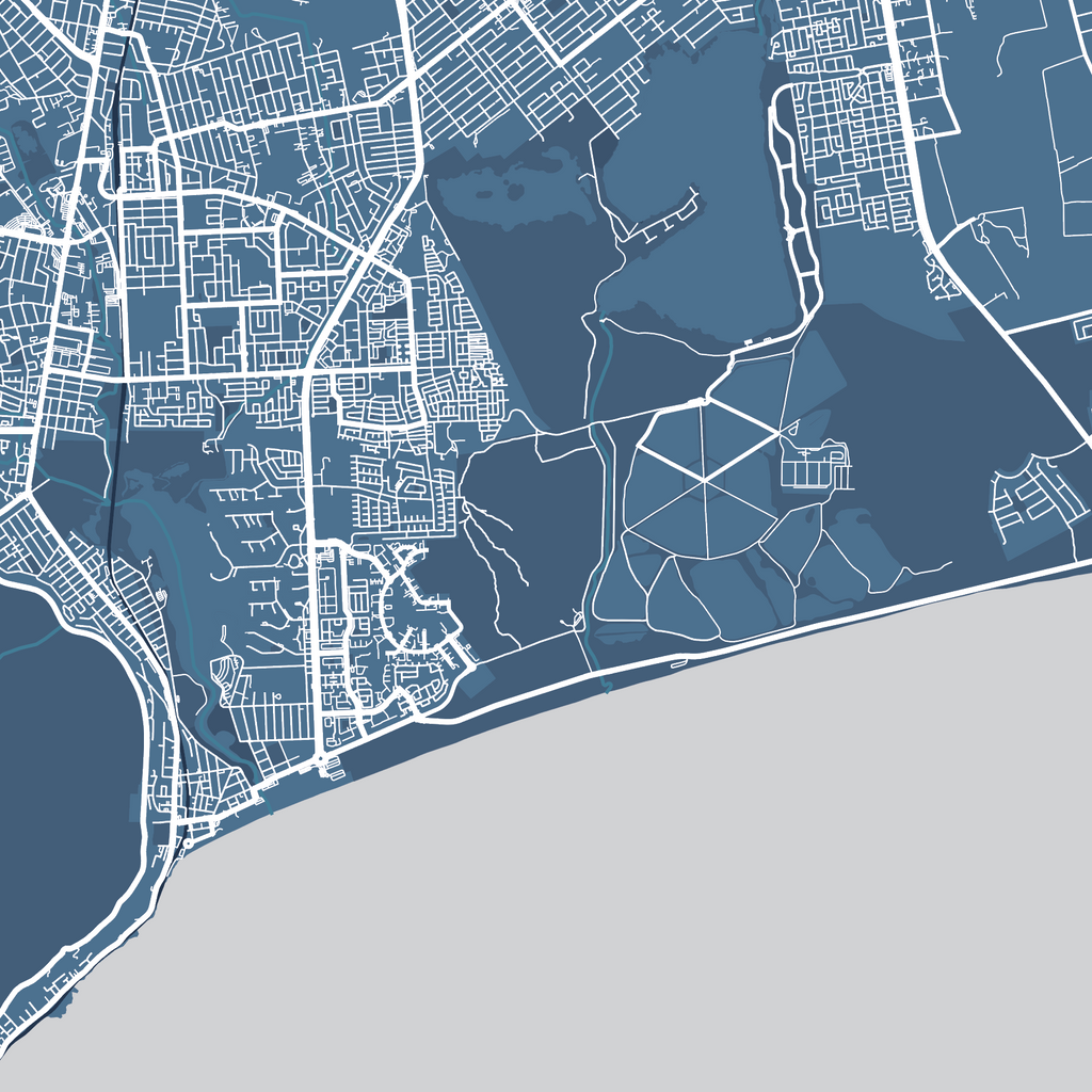 Cape Peninsula & Robben Island | Blue & White