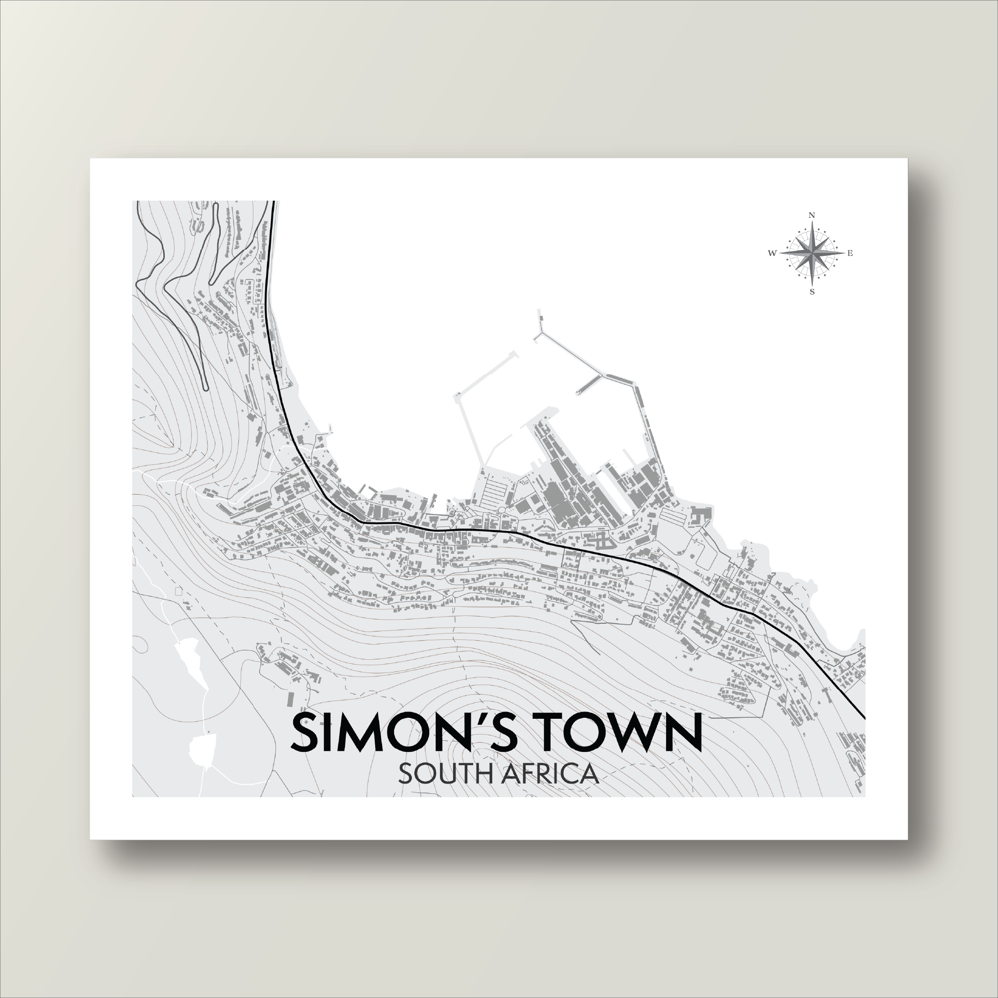 Simon's Town Harbour | Grey