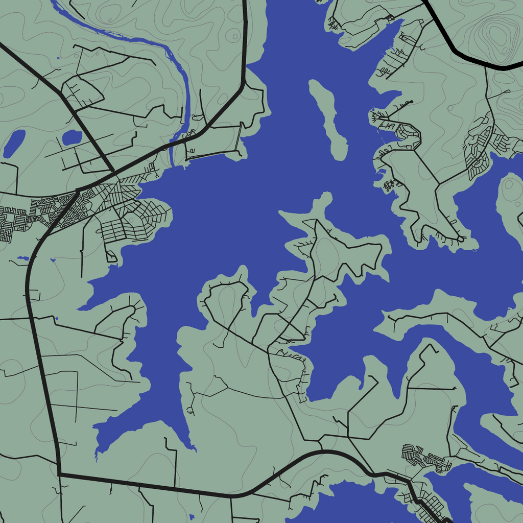 Vaal Dam | Aloe Green & Blue