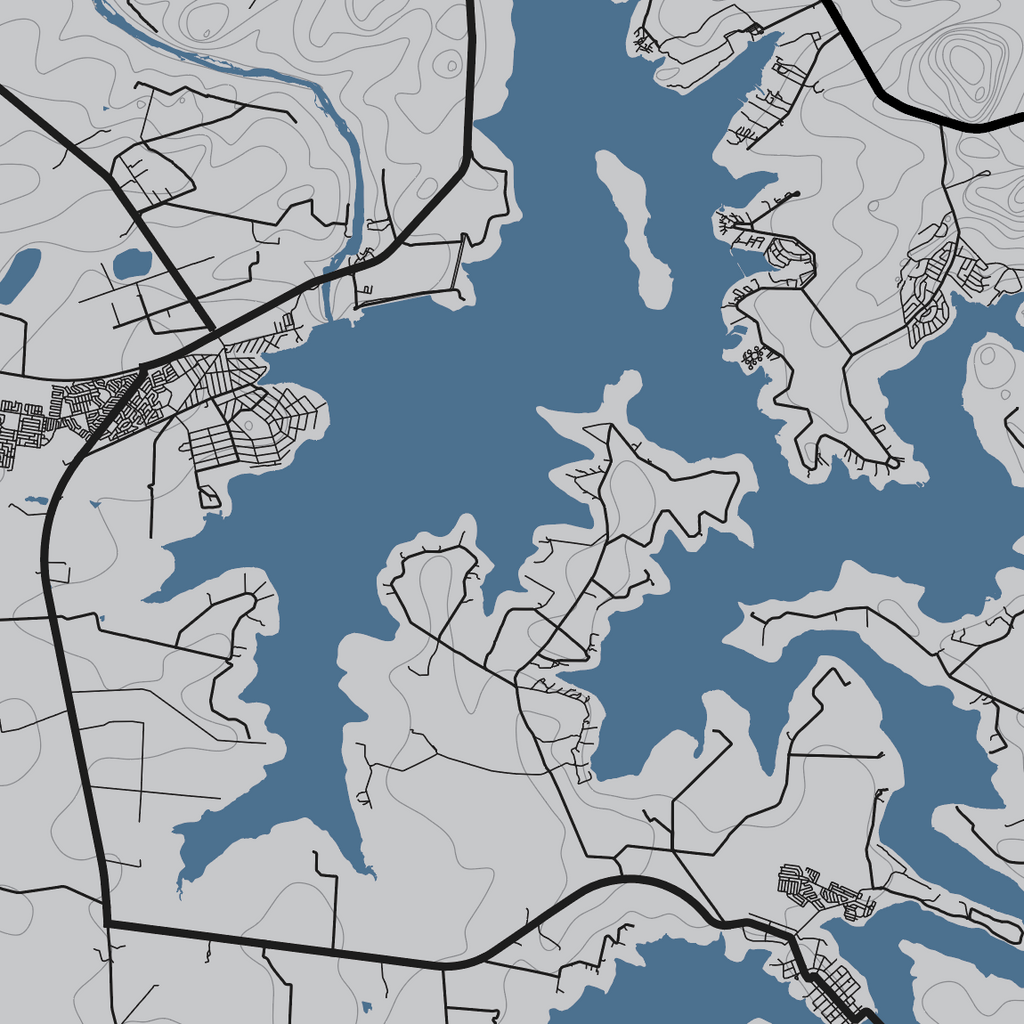 Vaal Dam | Grey & Blue