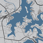 Vaal Dam | Grey & Blue