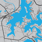 Vaal Dam | Grey & Bright