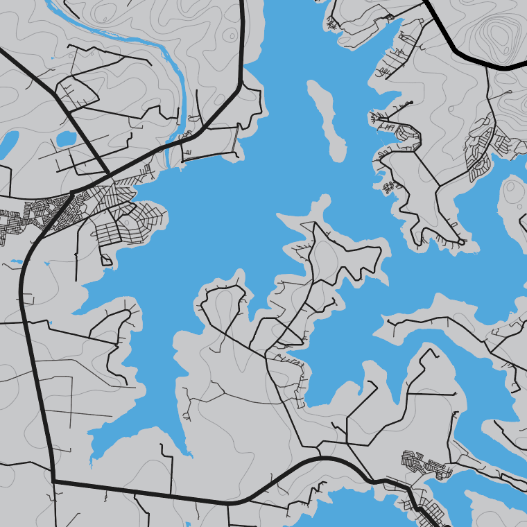 Vaal Dam | Grey & Bright